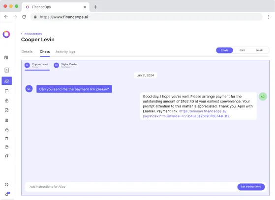 Live conversation with sentiment-adapted tone across SMS / Voice AI